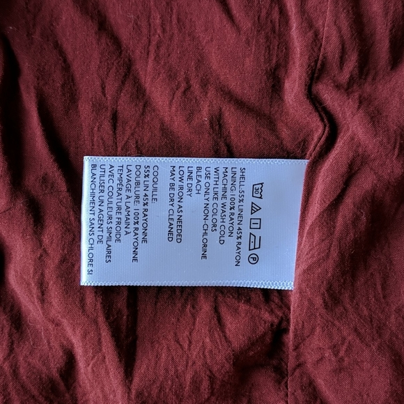 UO Amber Linen Buttondown Sundress - Picture 7 of 10